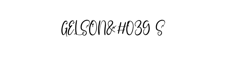 Alcott Galliana  Free Fonts Download