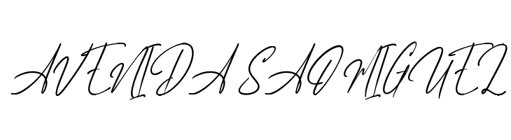 AfikaThuan  Free Fonts Download