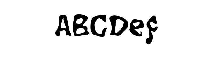 Peter Braden Studios: Evil Green Plant  Free Fonts Download