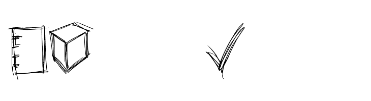 Go around the books 2022 symbol  Free Fonts Download