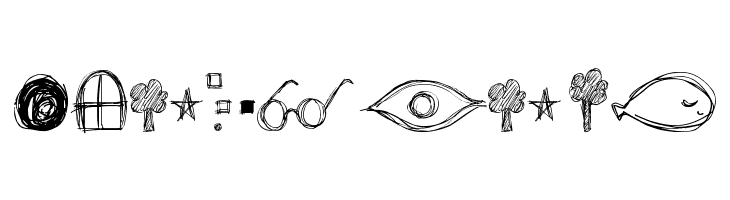 Go around the books 2022 symbol  Free Fonts Download