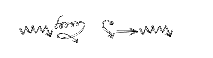 Go around the books 2022 arrows  Free Fonts Download