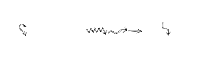 Go around the books 2022 arrows  Free Fonts Download