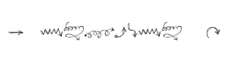 Go around the books 2022 arrows  Free Fonts Download