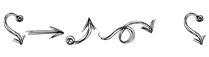Go around the books 2022 arrows  Free Fonts Download