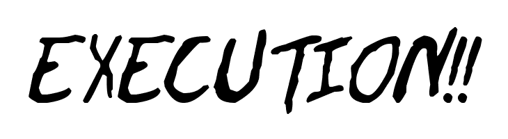 Doujinshi Pro Italic  Free Fonts Download
