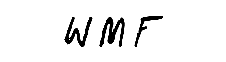 Doujinshi Pro Italic  Free Fonts Download