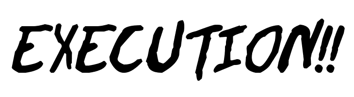 Doujinshi Pro Bold Italic  Free Fonts Download