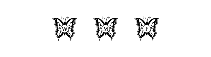 Merissa Monogram  Free Fonts Download