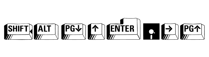 Your Keys  Free Fonts Download