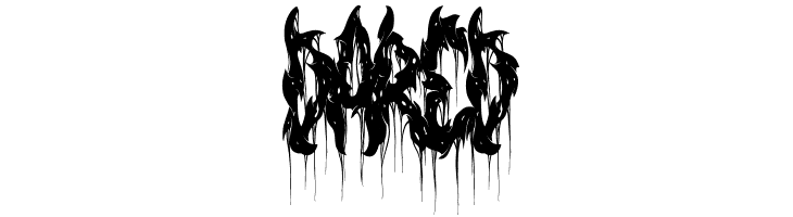 Deadwax DEMO Hard  Free Fonts Download