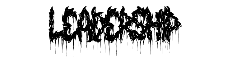 Deadwax DEMO Hard  Free Fonts Download