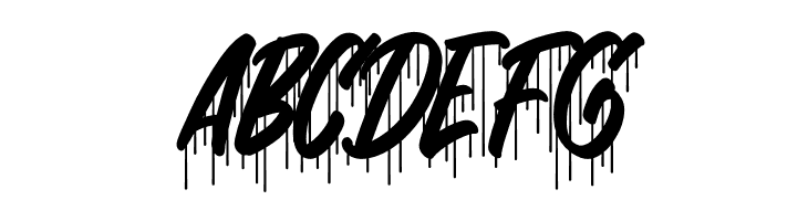 Dripping Drops  Free Fonts Download