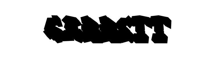 Mwd Graff Extrude  Free Fonts Download