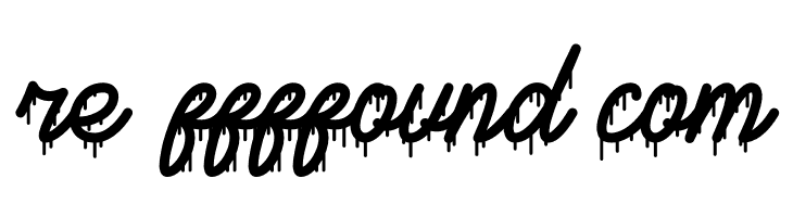 Onedrips  Free Fonts Download