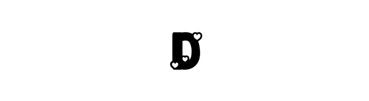 Cute Love Story  Free Fonts Download