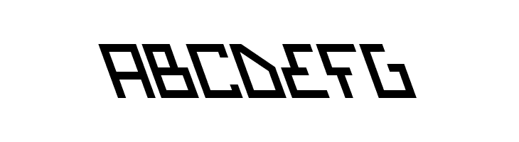 Bionic Type Slant  Free Fonts Download