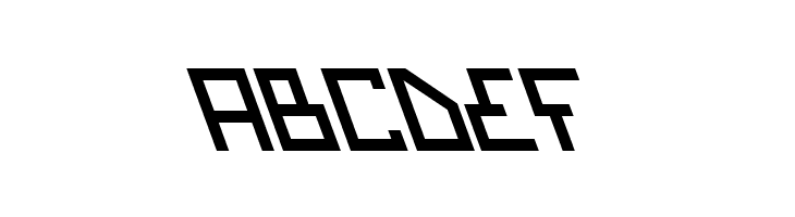 Bionic Type Slant  Free Fonts Download