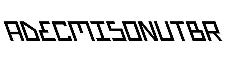 Bionic Type Slant  Free Fonts Download