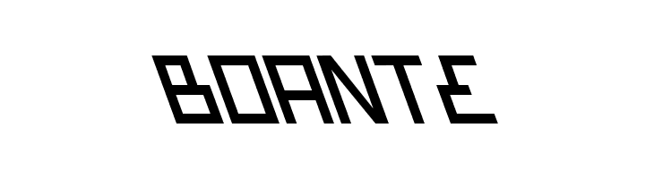 Bionic Type Slant  Free Fonts Download