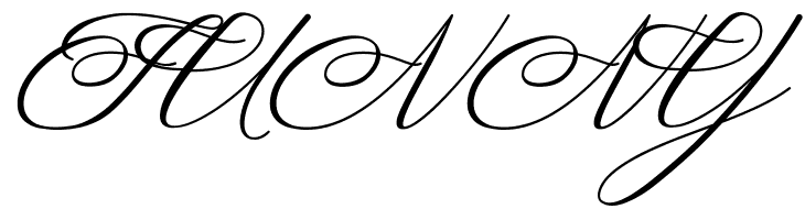 Blossom Heart  Free Fonts Download