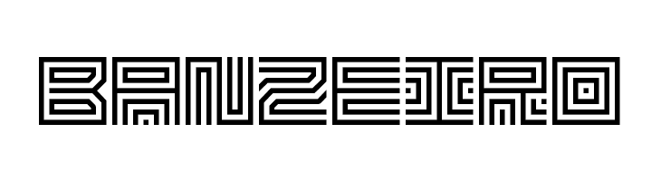 Maze Line Free  Free Fonts Download