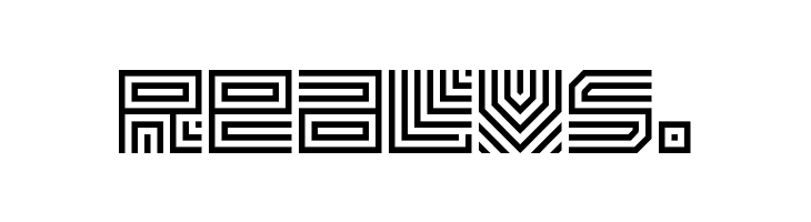 Maze Line Free  Free Fonts Download