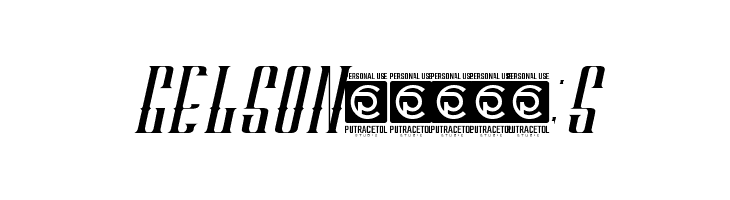 ELVINO Personal Use  Free Fonts Download