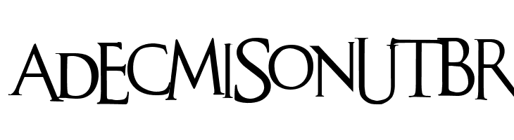 An Unfortunate Event  Free Fonts Download