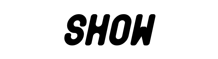 Bubble Club Italic  Free Fonts Download