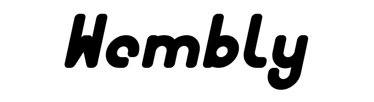 Bubble Club Italic  Free Fonts Download