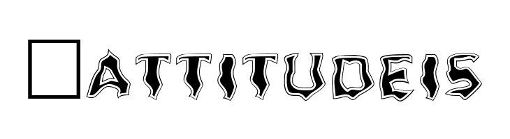 Ghoul Outline Fill  Free Fonts Download