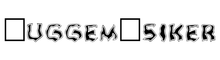 Ghoul Outline Fill  Free Fonts Download