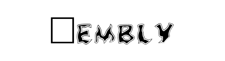 Ghoul Outline Fill  Free Fonts Download