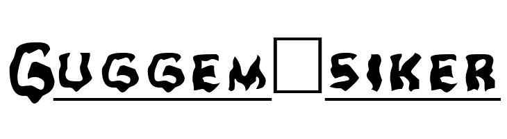 Ghoul Headline  Free Fonts Download