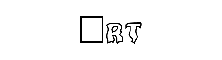 Ghoul Outline  Free Fonts Download