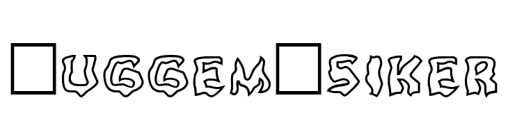 Ghoul Outline  Free Fonts Download