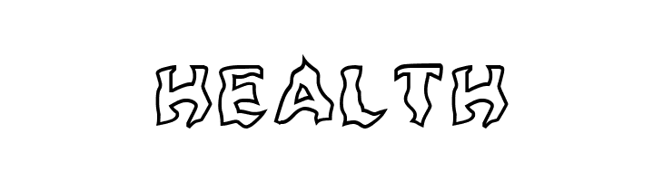 Ghoul Outline  Free Fonts Download