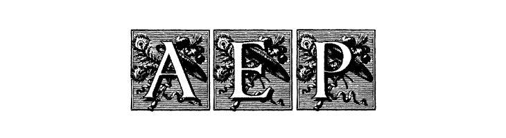 PompadourInitials  Free Fonts Download