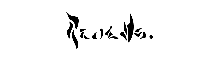 Al Bhed  Free Fonts Download