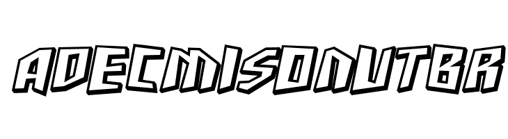 SF Junk Culture Shaded Oblique  Free Fonts Download