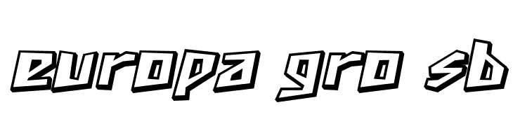 SF Junk Culture Shaded Oblique  Free Fonts Download