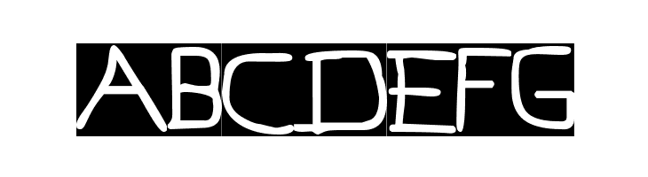 Pf_veryverybadfont7 Inverted  Free Fonts Download