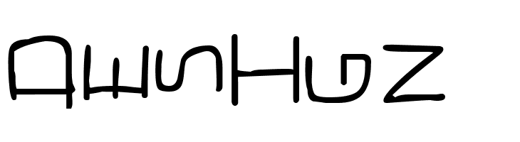 Pf_veryverybadfont7 sideways  Free Fonts Download