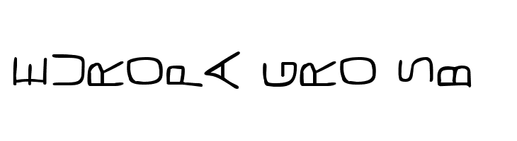 Pf_veryverybadfont7 sideways  Free Fonts Download