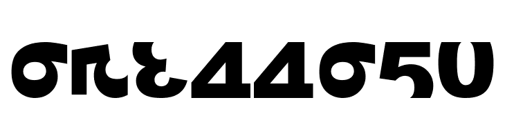 widznumber text 1  Free Fonts Download