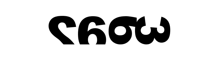 widznumber text 1  Free Fonts Download