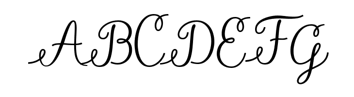 Betrycia-Regular  Free Fonts Download