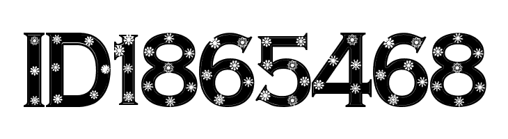Snowflake Letters  Free Fonts Download