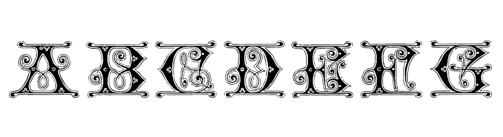 Blavicke Capitals Semi-expanded Regular  Free Fonts Download